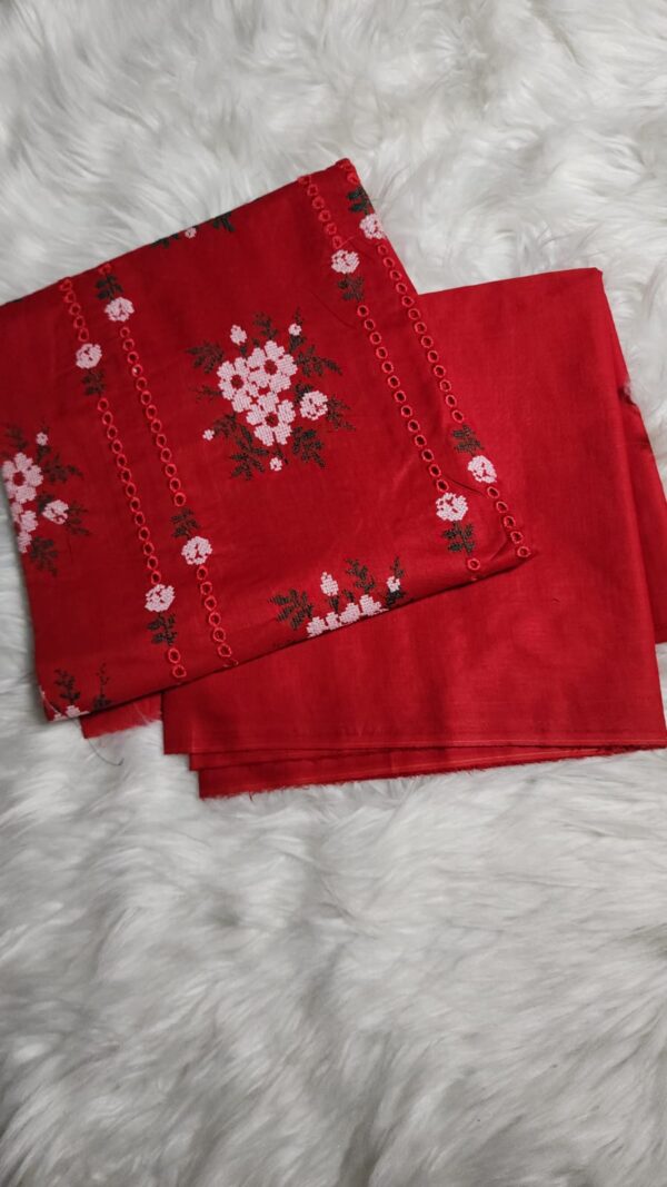 Embroidered lawn 2piece