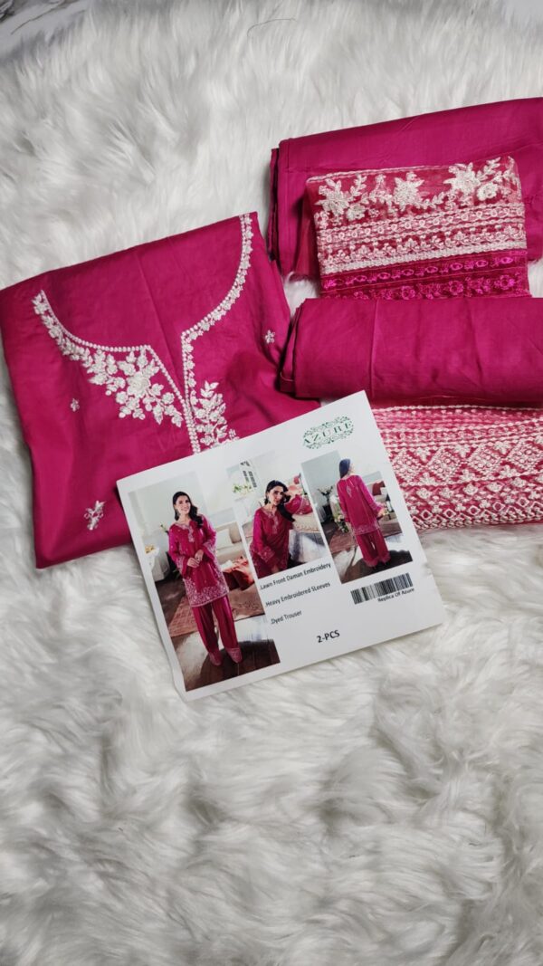 Embroidered lawn 2 piece