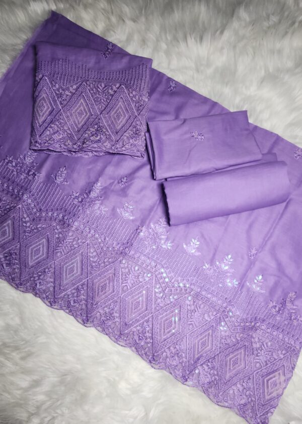 Embroidered lawn 2 piece